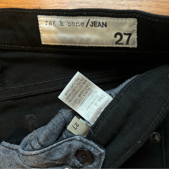 Rag and Bone Lace-up Skinny Jean - Picture 3 of 4